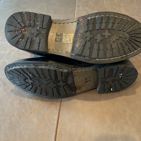 Joe’s Jeans Mitch Black Leather & Textile Combat High-Top Lace-Up Boots Size 9 - Picture 8 of 16